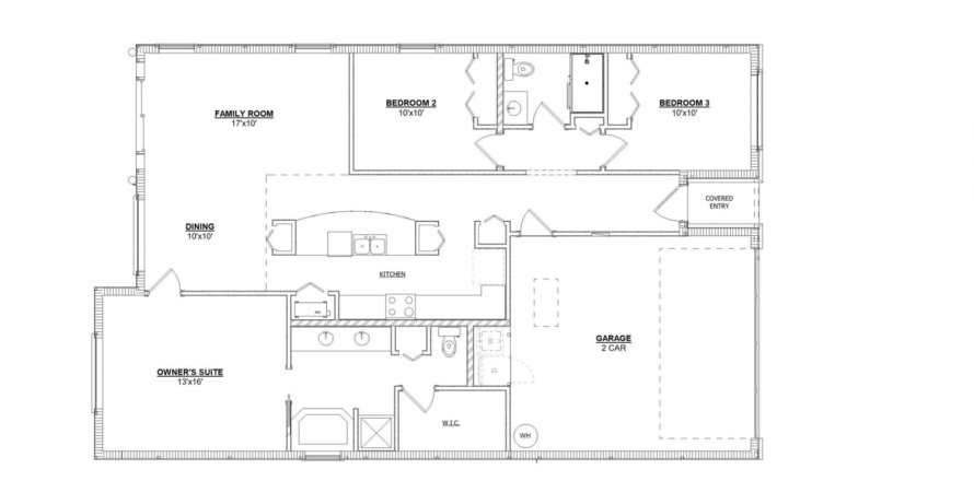 Casa en Seffner, Florida 3 dormitorios, 125.05 m2 № 1224945