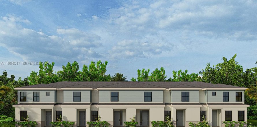 Townhouse in Florida City, Florida 3 bedrooms, 128.39 sq.m. № 2056035