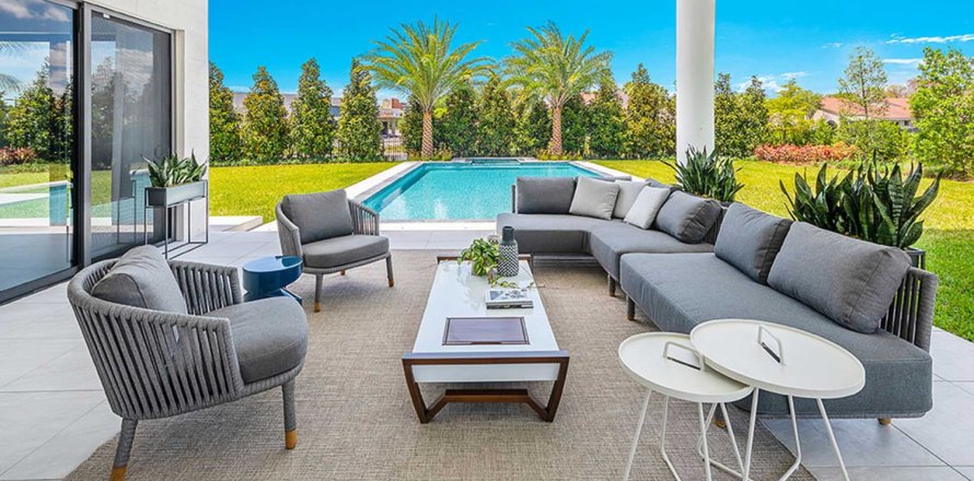 House in BOTANIKO WESTON in Weston, Florida 6 bedrooms, 453 sq.m. № 62543