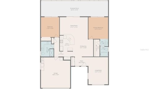 Купить виллу или дом в Гудзон, Флорида 3 комнаты, 137.5м2, № 2201080 - фото 25