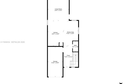 House in Miami, Florida 3 bedrooms, 170.94 sq.m. № 2004397 - photo 6