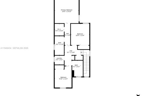 House in Miami, Florida 3 bedrooms, 170.94 sq.m. № 2004397 - photo 7