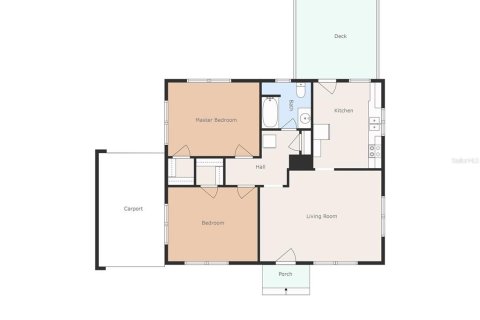 Casa en venta en Umatilla, Florida, 2 dormitorios, 88.44 m2 № 1829554 - foto 7