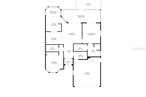 House in Inverness, Florida 2 bedrooms, 129.51 sq.m. № 2389141 - photo 4