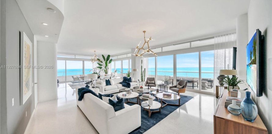 Condominio en Miami Beach, Florida, 4 dormitorios  № 1998984