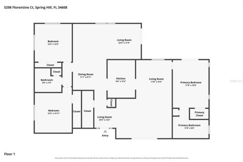 Villa ou maison à vendre à Spring Hill, Floride: 3 chambres, 178.37 m2 № 2404766 - photo 2