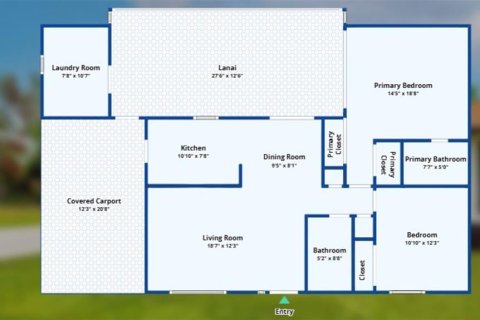 House in Port Charlotte, Florida 2 bedrooms, 86.49 sq.m. № 2099164 - photo 20