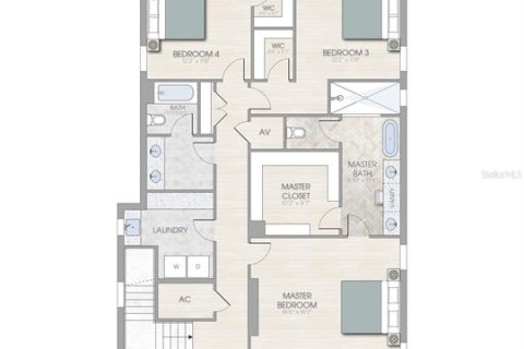 Villa ou maison à vendre à Tampa, Floride: 4 chambres, 343.55 m2 № 2226084 - photo 8