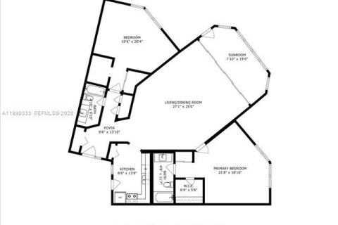 Copropriété à vendre à Miami, Floride: 2 chambres, 166.2 m2 № 2057684 - photo 10