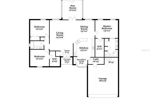 Villa ou maison à louer à Bartow, Floride: 3 chambres, 142.6 m2 № 1797153 - photo 14