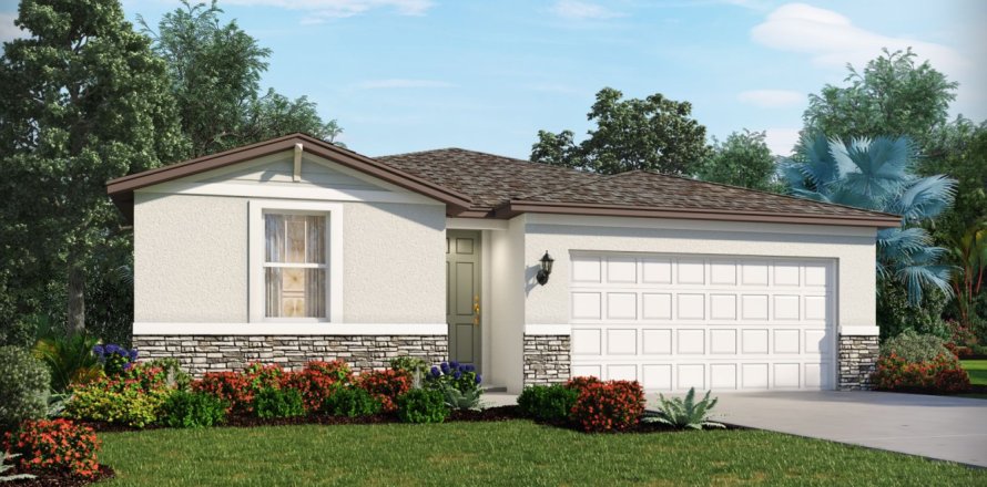 House in Magnolia Bay - Classic Series in Tampa, Florida 3 rooms, 139 sq.m. № 372451
