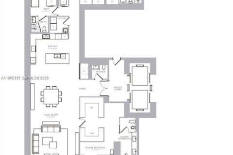Condominio en venta en Miami, Florida, 4 dormitorios, 298.59 m2 № 2023871 - foto 24