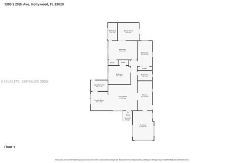 Casa en venta en Hollywood, Florida, 3 dormitorios, 150.59 m2 № 2244133 - foto 3