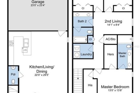 Touwnhouse à vendre à Longwood, Floride: 3 chambres, 170.48 m2 № 2099287 - photo 12