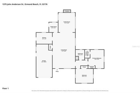 House in Ormond Beach, Florida 2 bedrooms, 124.86 sq.m. № 2425547 - photo 25