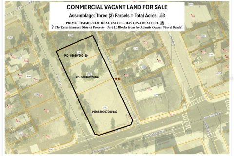 Terreno en venta en Daytona Beach, Florida № 1851241 - foto 17