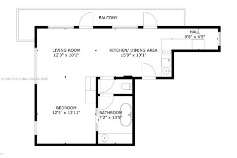 Condo in Miami Beach, Florida № 1951577 - photo 6