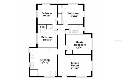 Снять в аренду виллу или дом в Тампа, Флорида 3 комнаты, 107.86м2, № 1658068 - фото 2