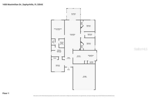 Villa ou maison à louer à Wesley Chapel, Floride: 4 chambres, 157 m2 № 2413562 - photo 2