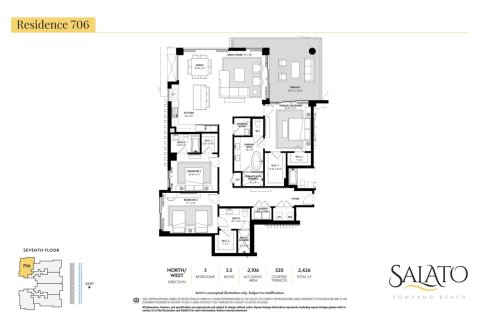 Condo in Pompano Beach, Florida, 3 bedrooms  № 2176892 - photo 22