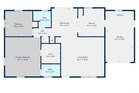 Villa ou maison à vendre à Cocoa, Floride: 2 chambres, 115.85 m2 № 2214324 - photo 23
