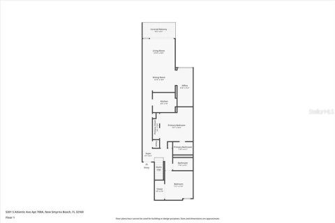 Condominio en venta en New Smyrna Beach, Florida, 3 dormitorios, 138.42 m2 № 1687464 - foto 29