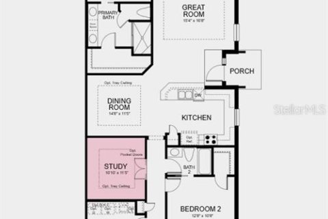 House in Englewood, Florida 2 bedrooms, 142.42 sq.m. № 2208581 - photo 16