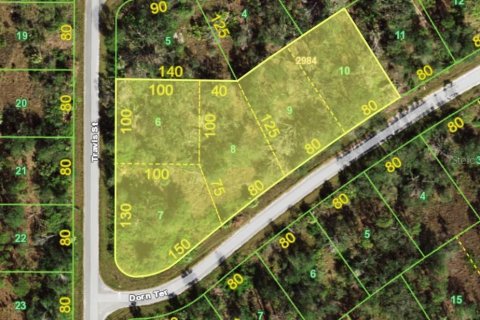 Terreno en Port Charlotte, Florida № 2214190
