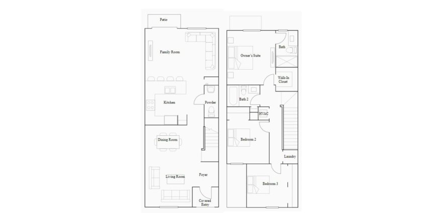 Townhouse in PINE VISTA
 in Homestead, Florida 3 bedrooms, 143 sq.m. № 63495