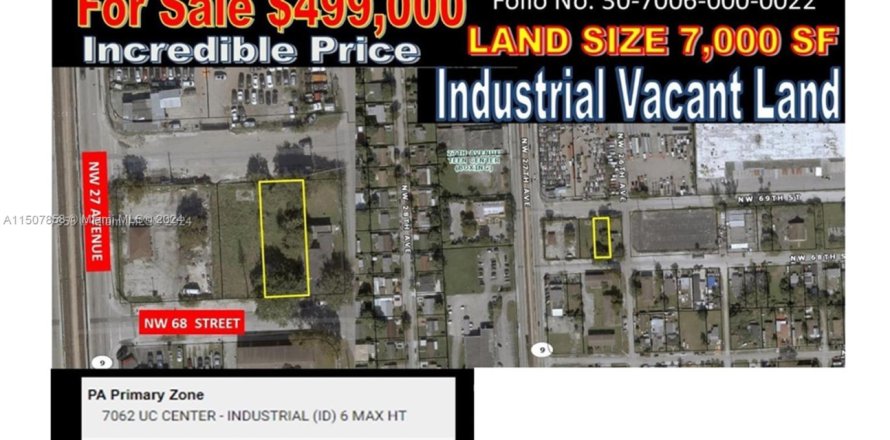 Commercial property in Miami, Florida № 1868395