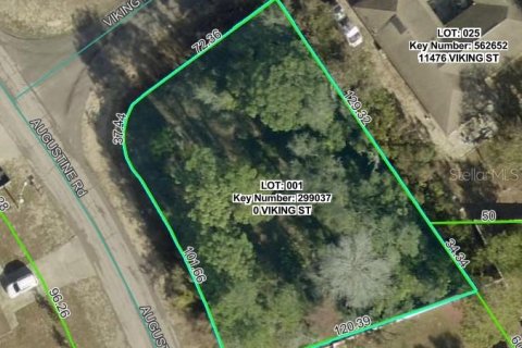 Terreno en Spring Hill, Florida № 2212687