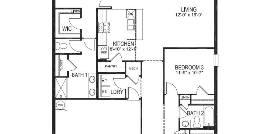 House in Bartow, Florida 3 bedrooms, 155.33 sq.m. № 1855694