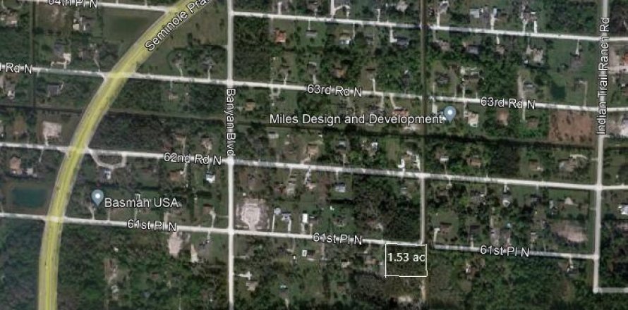 Land in The Acreage, Florida № 1216073