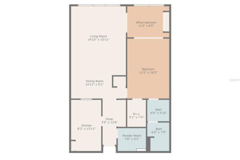 Купить кондоминиум в Беллеэйр Блафс, Флорида 4 комнаты, 97.55м2, № 2239536 - фото 3