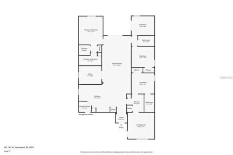 Villa ou maison à louer à Davenport, Floride: 3 chambres, 193.24 m2 № 2339015 - photo 27