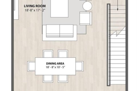 Townhouse in Fort Lauderdale, Florida 3 bedrooms, 206.15 sq.m. № 2085533 - photo 10