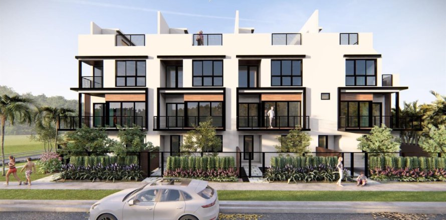 Townhouse in Fort Lauderdale, Florida 3 bedrooms, 206.15 sq.m. № 2085533