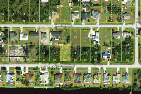 Terreno en Port Charlotte, Florida № 2229543