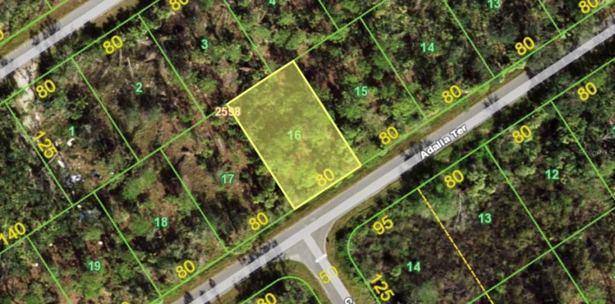 Land in Port Charlotte, Florida № 2229034