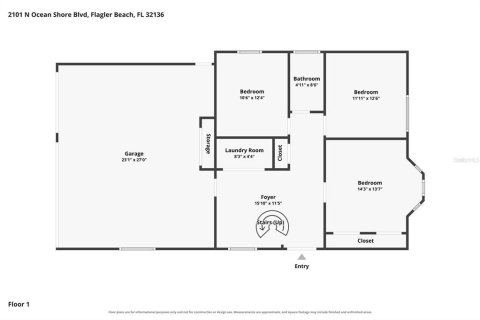 Villa ou maison à vendre à Flagler Beach, Floride: 3 chambres, 347.08 m2 № 2423954 - photo 16