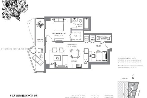 Condominio en alquiler en Miami, Florida, 1 dormitorio, 70.79 m2 № 2030010 - foto 9