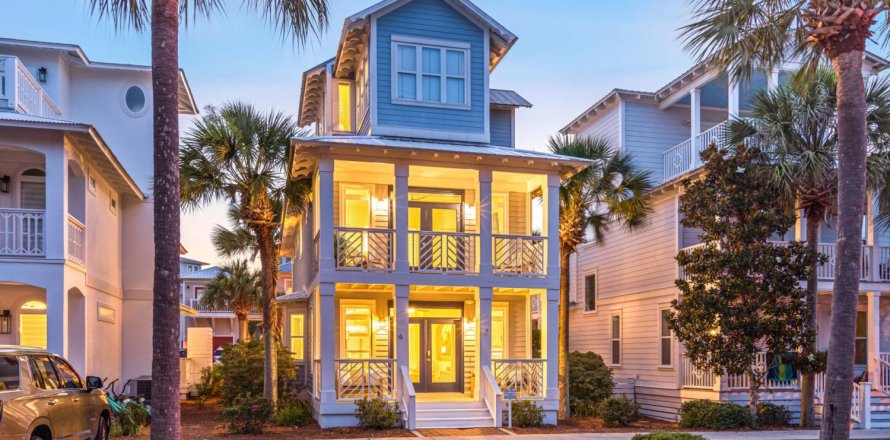 Casa en Inlet Beach, Florida 3 dormitorios, 180.88 m2 № 590100