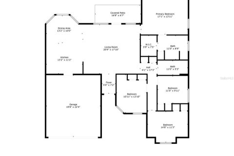 Купить виллу или дом в Арчер, Флорида 8 комнат, 180.51м2, № 1780935 - фото 30