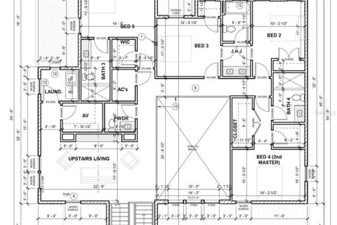 Купить виллу или дом в Тампа, Флорида 9 комнат, 351.26м2, № 1866110 - фото 5