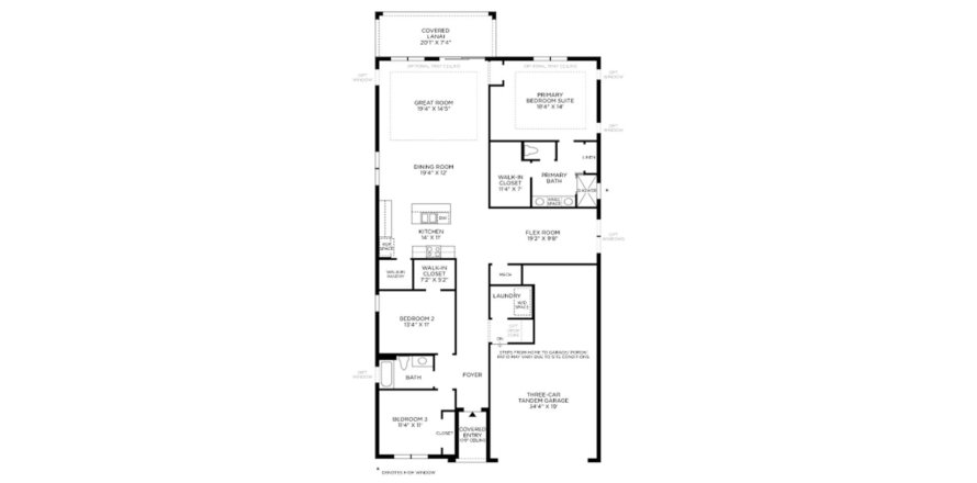 Touwnhouse à RIVERSIDE OAKS à Sanford, Floride 3 chambres, 208 m2 № 103048