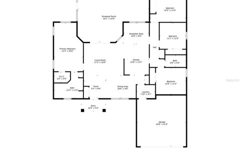 House in Weeki Wachee, Florida 4 bedrooms, 177.44 sq.m. № 1827084 - photo 10