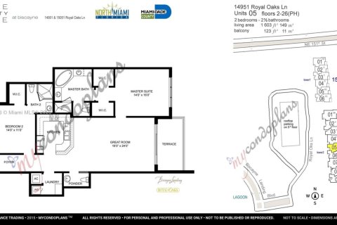 Condo in North Miami, Florida, 2 bedrooms  № 1955024 - photo 2