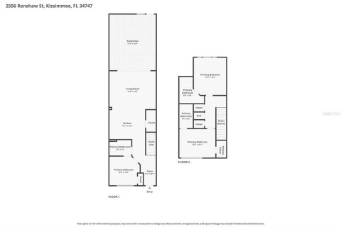 Townhouse in Kissimmee, Florida 3 bedrooms, 133.78 sq.m. № 2115897 - photo 26