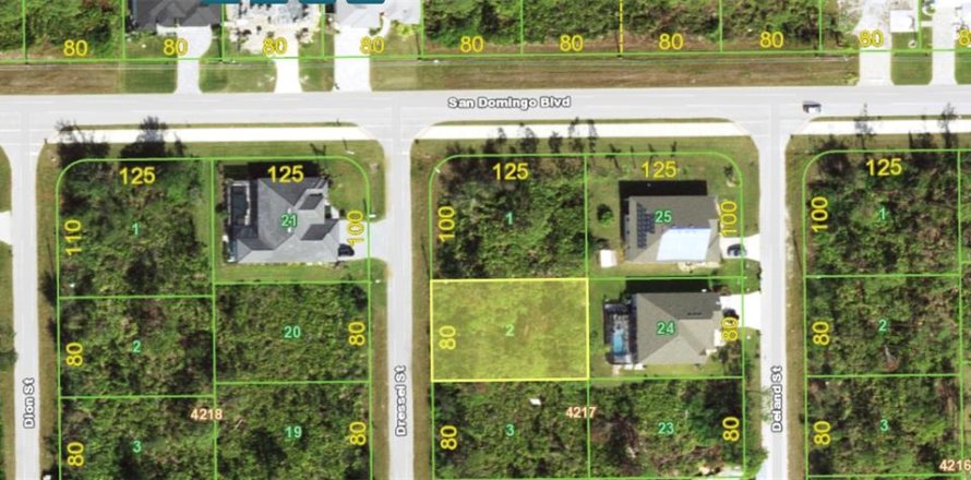 Land in Port Charlotte, Florida № 2159435