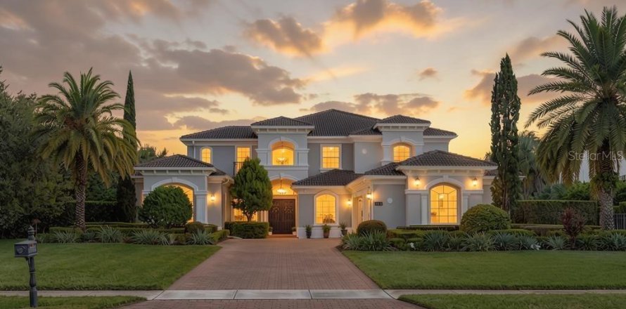 House in Windermere, Florida 6 bedrooms, 586.03 sq.m. № 2210402